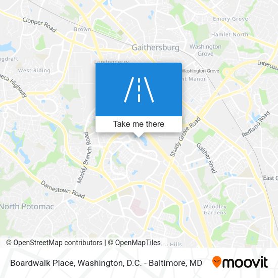 Boardwalk Place map