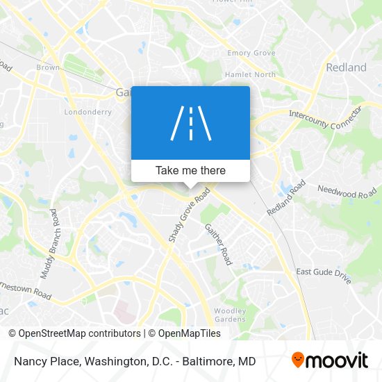 Nancy Place map
