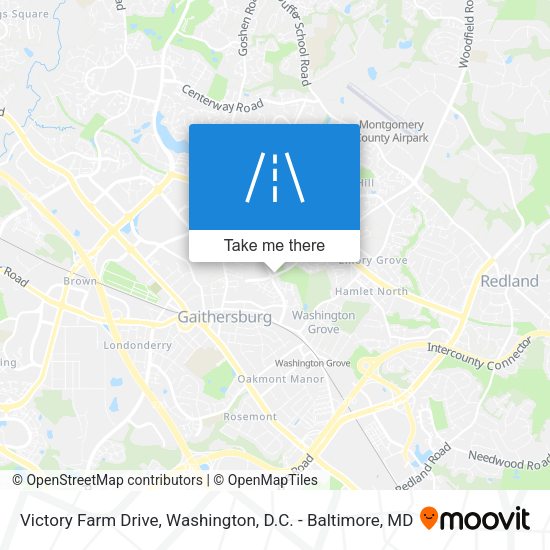 Mapa de Victory Farm Drive