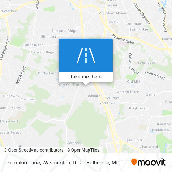 Pumpkin Lane map