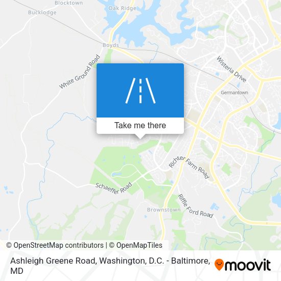 Mapa de Ashleigh Greene Road