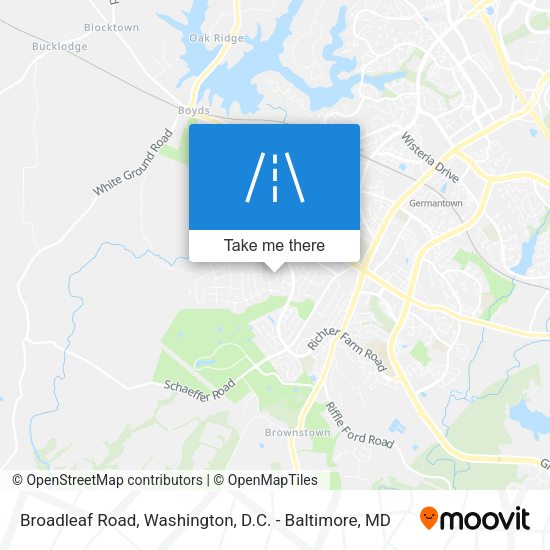 Broadleaf Road map