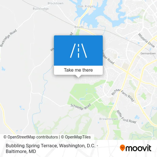 Bubbling Spring Terrace map
