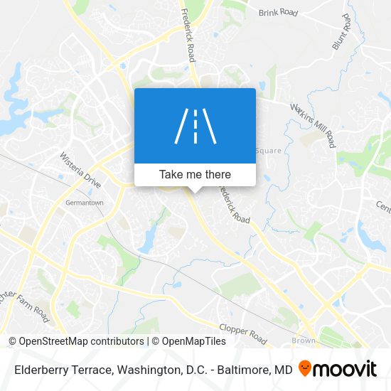 Elderberry Terrace map