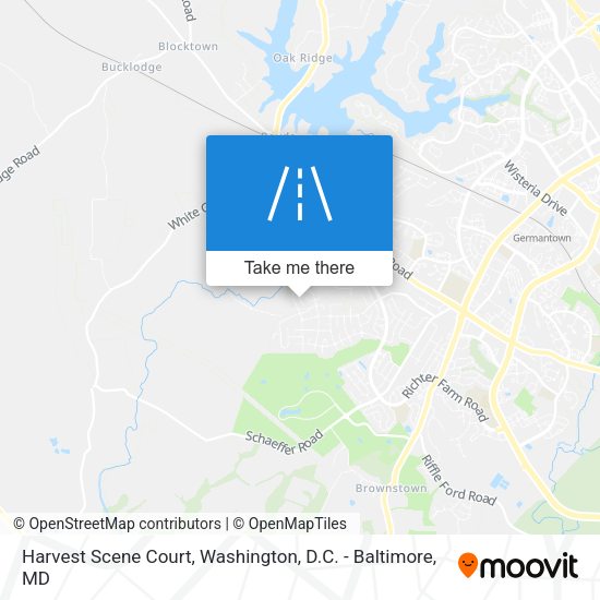Harvest Scene Court map