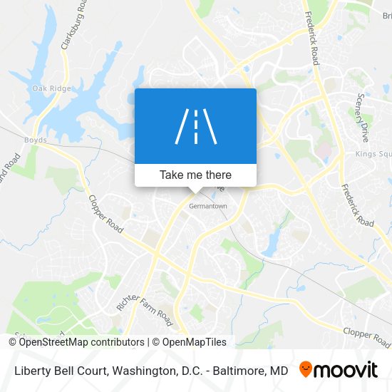 Liberty Bell Court map