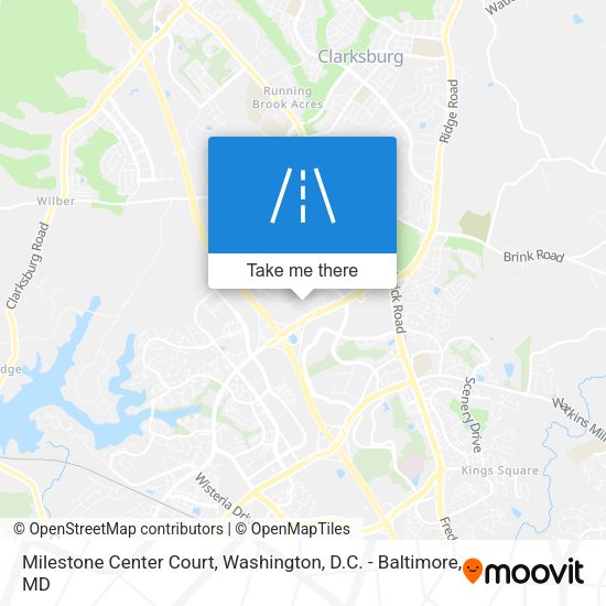 Milestone Center Court map
