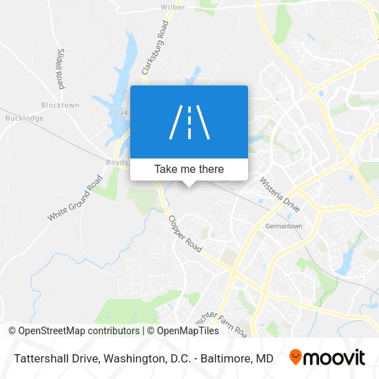 Mapa de Tattershall Drive