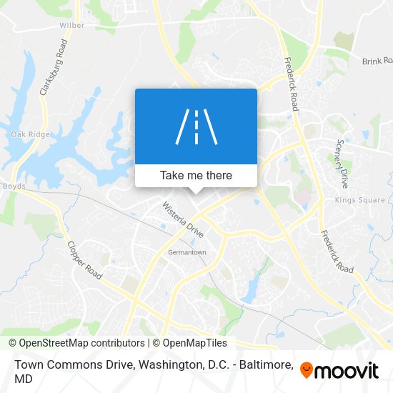 Mapa de Town Commons Drive