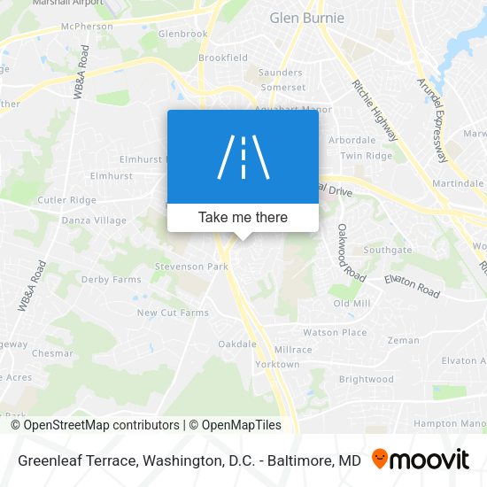 Mapa de Greenleaf Terrace