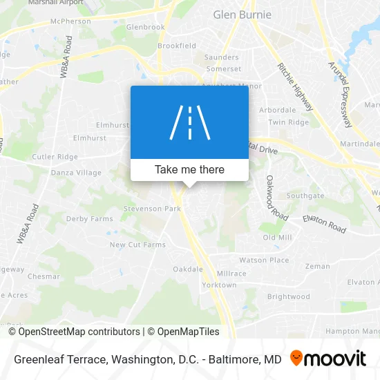 Greenleaf Terrace map