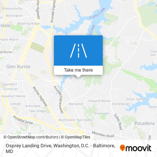 Mapa de Osprey Landing Drive