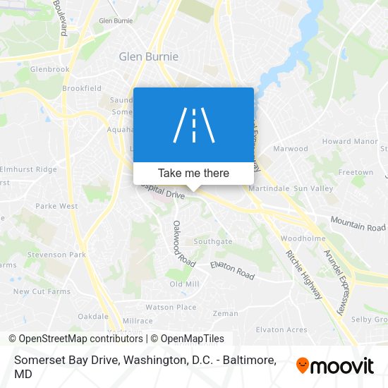 Mapa de Somerset Bay Drive