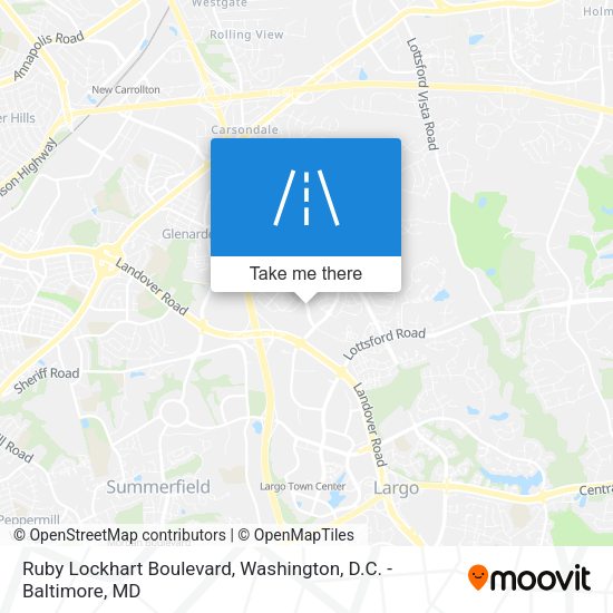 Ruby Lockhart Boulevard map