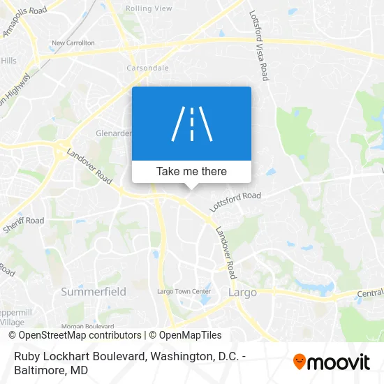 Ruby Lockhart Boulevard map