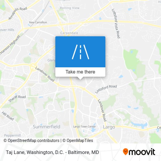 Mapa de Taj Lane