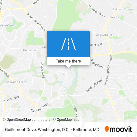 Mapa de Guillemont Drive