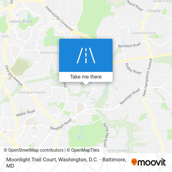 Moonlight Trail Court map