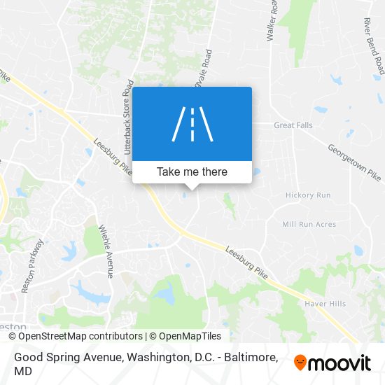 Mapa de Good Spring Avenue
