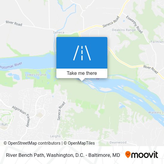 Mapa de River Bench Path