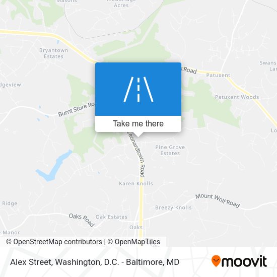 Mapa de Alex Street