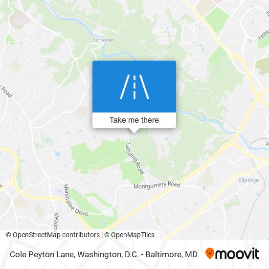 Mapa de Cole Peyton Lane
