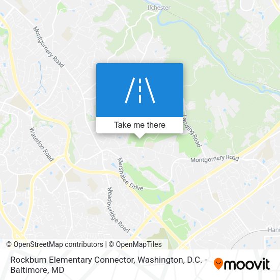 Mapa de Rockburn Elementary Connector