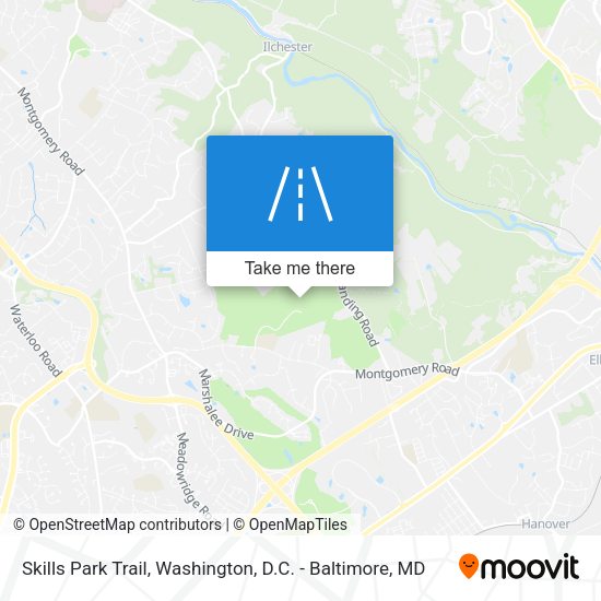 Skills Park Trail map