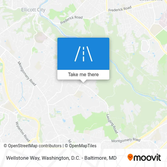 Wellstone Way map