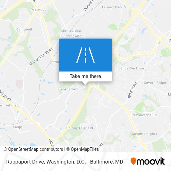 Mapa de Rappaport Drive
