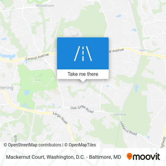 Mapa de Mackernut Court