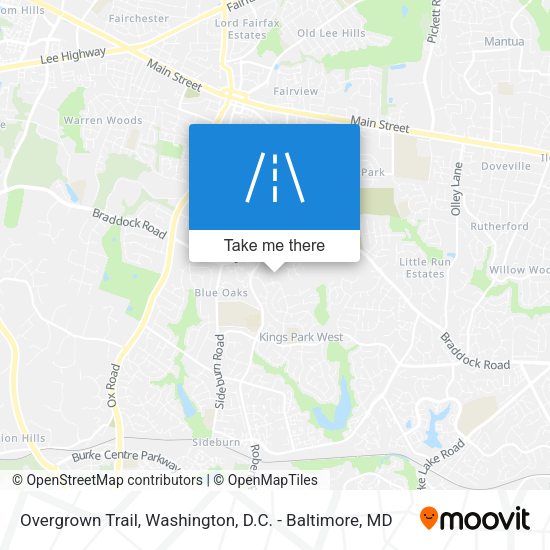 Overgrown Trail map
