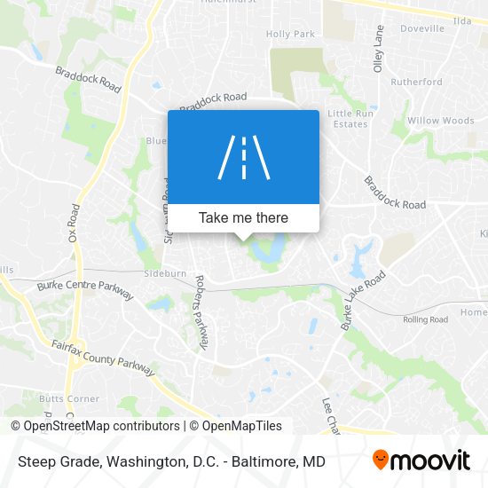 Steep Grade map