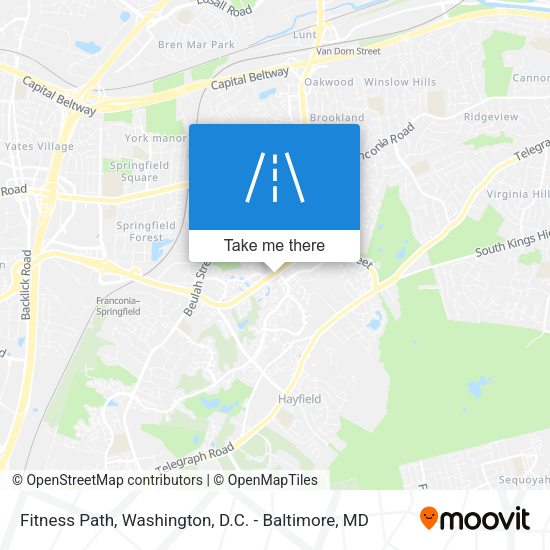 Mapa de Fitness Path