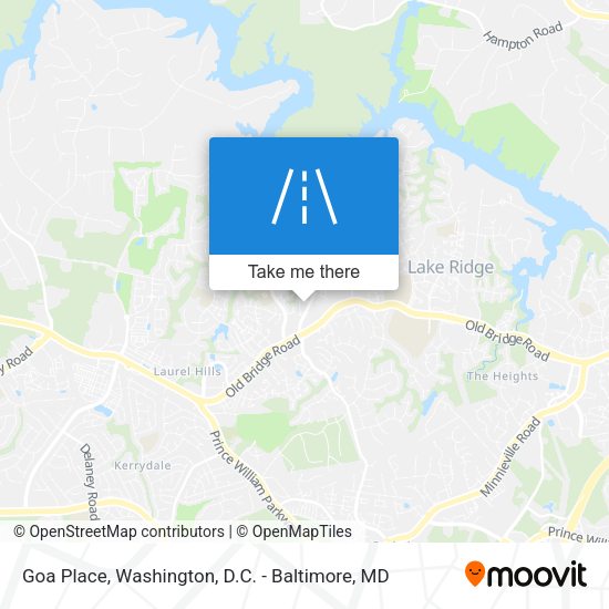 Mapa de Goa Place