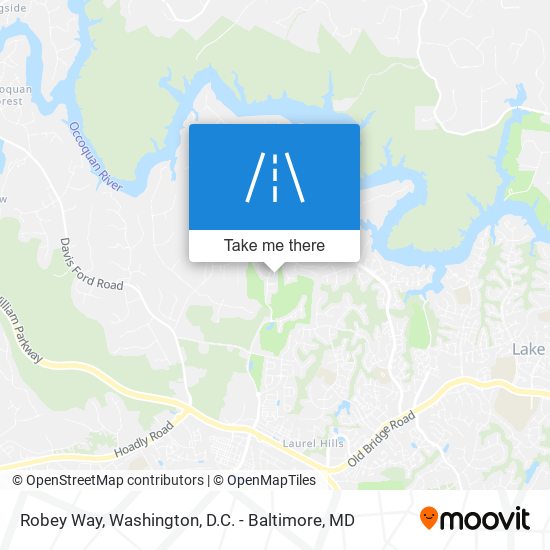 Robey Way map