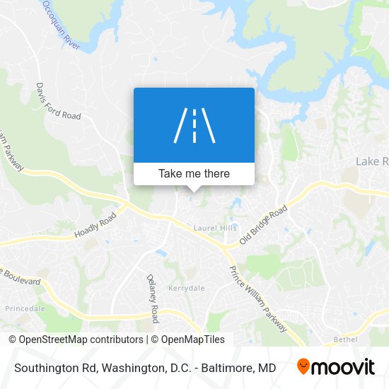 Southington Rd map