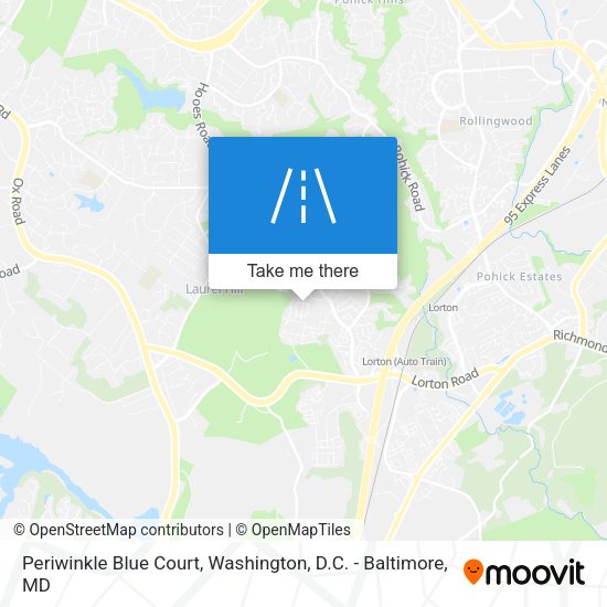 Periwinkle Blue Court map