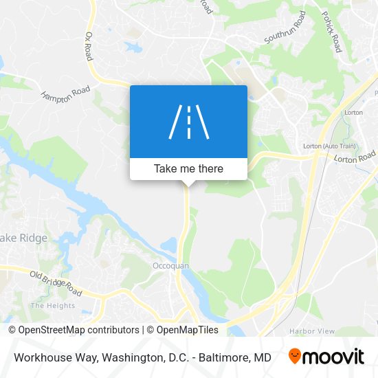Workhouse Way map