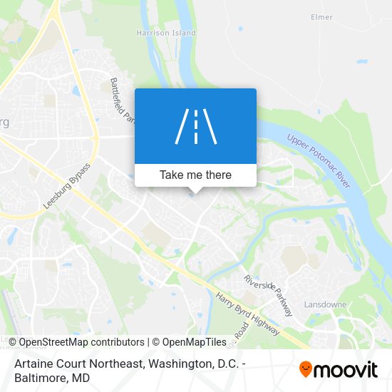 Artaine Court Northeast map