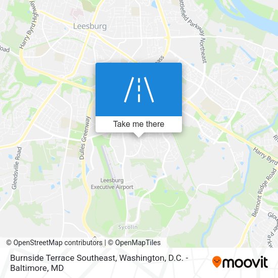 Burnside Terrace Southeast map