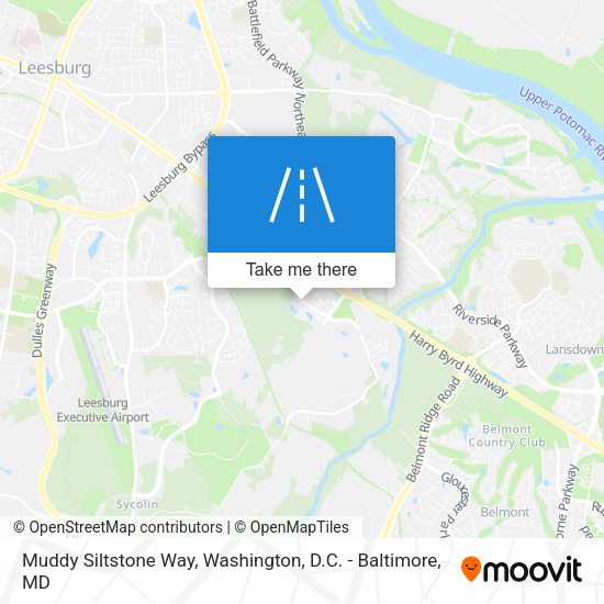 Mapa de Muddy Siltstone Way