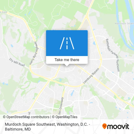 Murdoch Square Southeast map