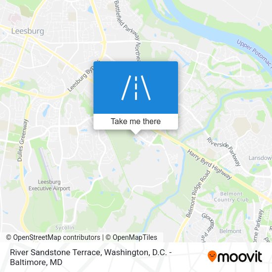 Mapa de River Sandstone Terrace