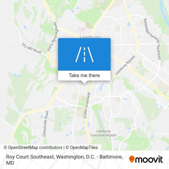 Roy Court Southeast map