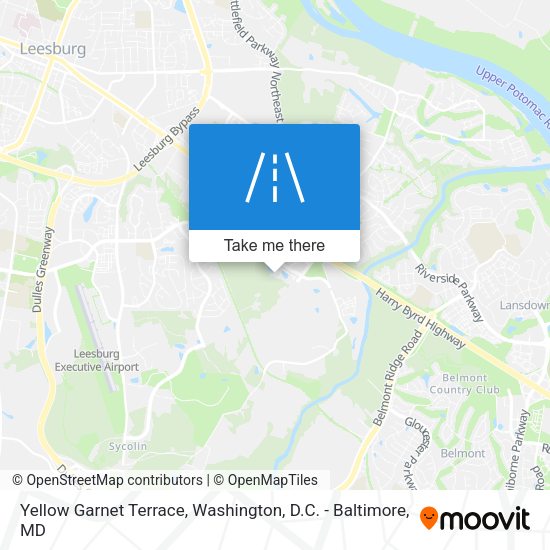 Yellow Garnet Terrace map