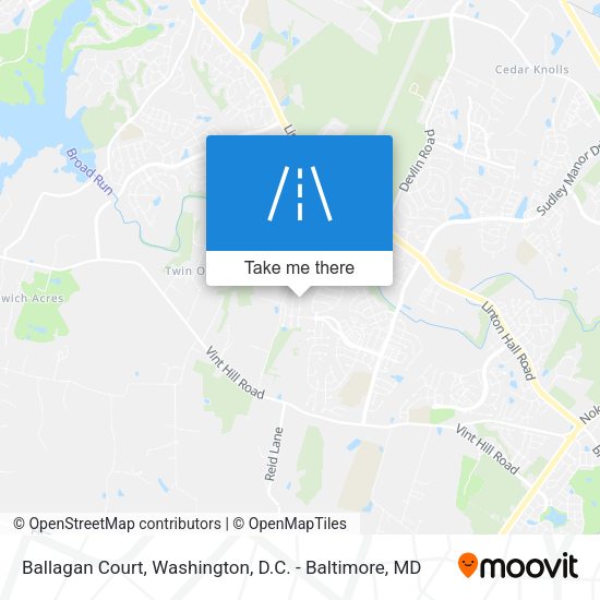 Ballagan Court map
