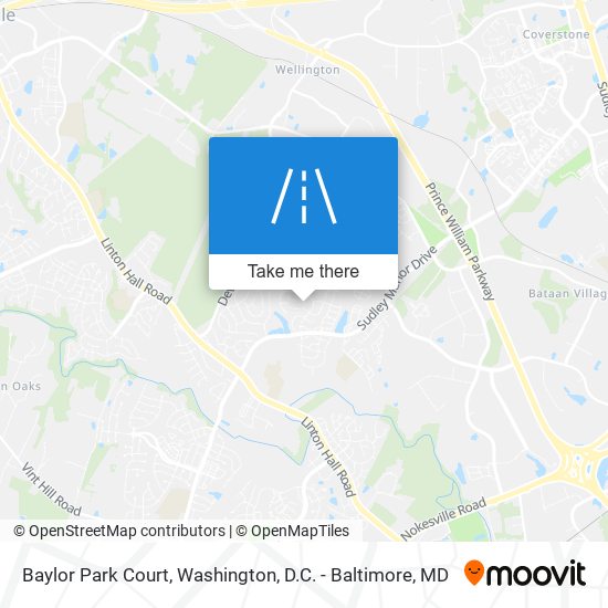 Mapa de Baylor Park Court