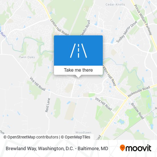 Brewland Way map