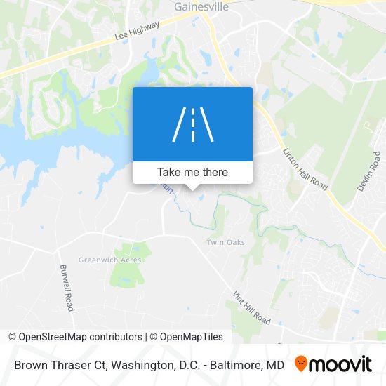 Brown Thraser Ct map